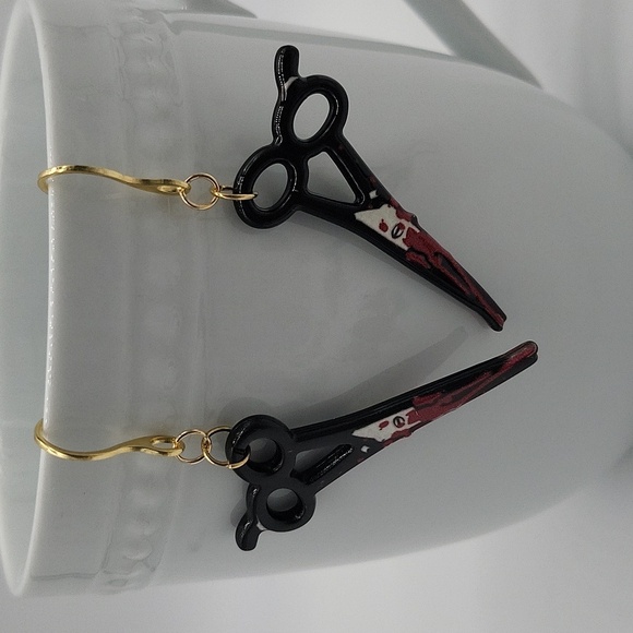 1919- Handmade Halloween Earrings NWT - Picture 1 of 6